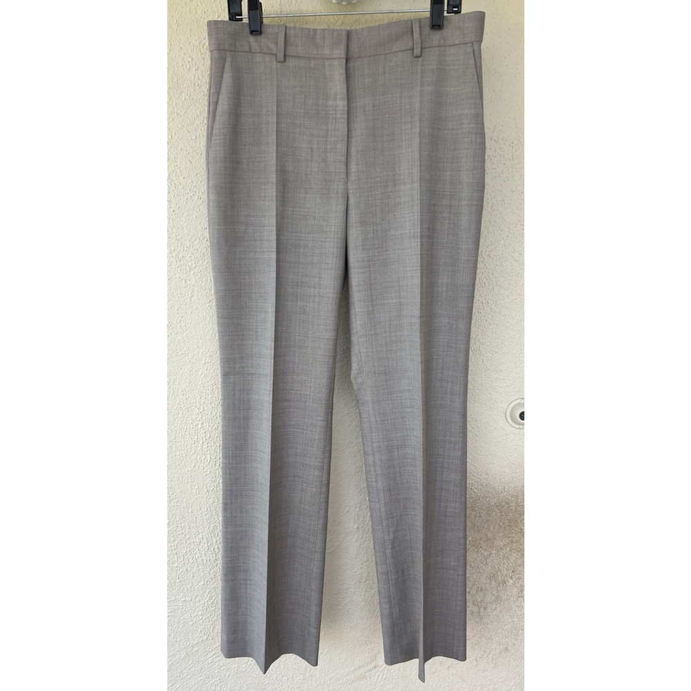 NWT THE ROW Diane Virgin Wool Straight Leg Pants 6 Quiet Luxury Capsule Career - Picture 6 of 11
